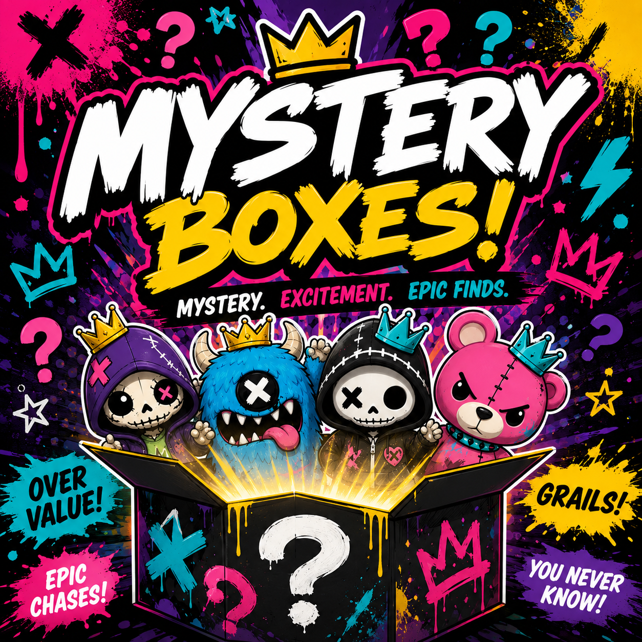 Mystery Boxes – PROFESSORJOSH
