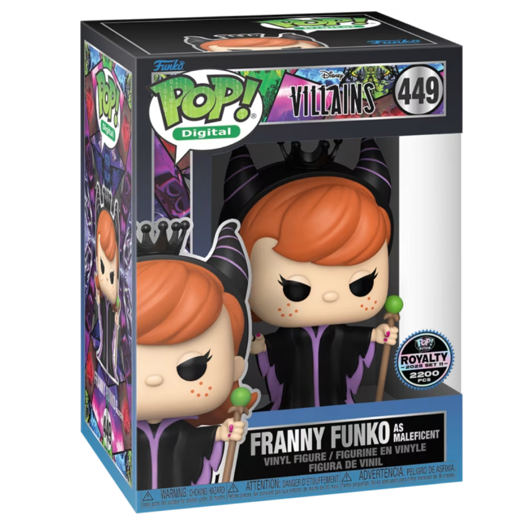 Franny Funko as Maleficent NFT Royalty