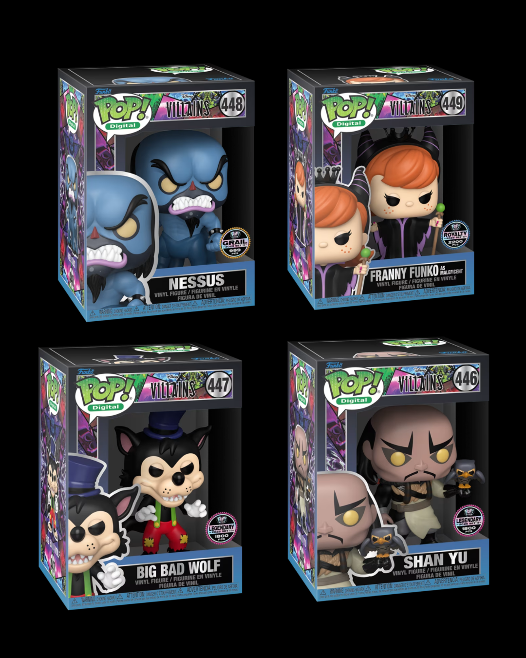 Funko Disney Villains NFT Sets