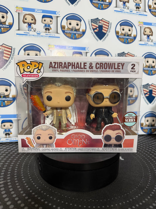 Aziraphale & Crowley Good Omens 2-Pack