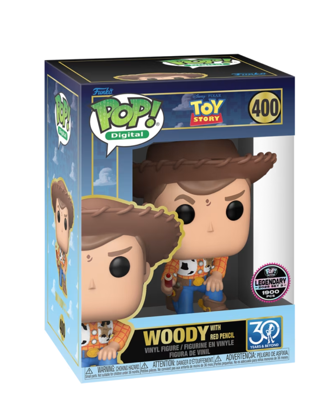 Woody with Red Pencil Funko Pop NFT LE 1839