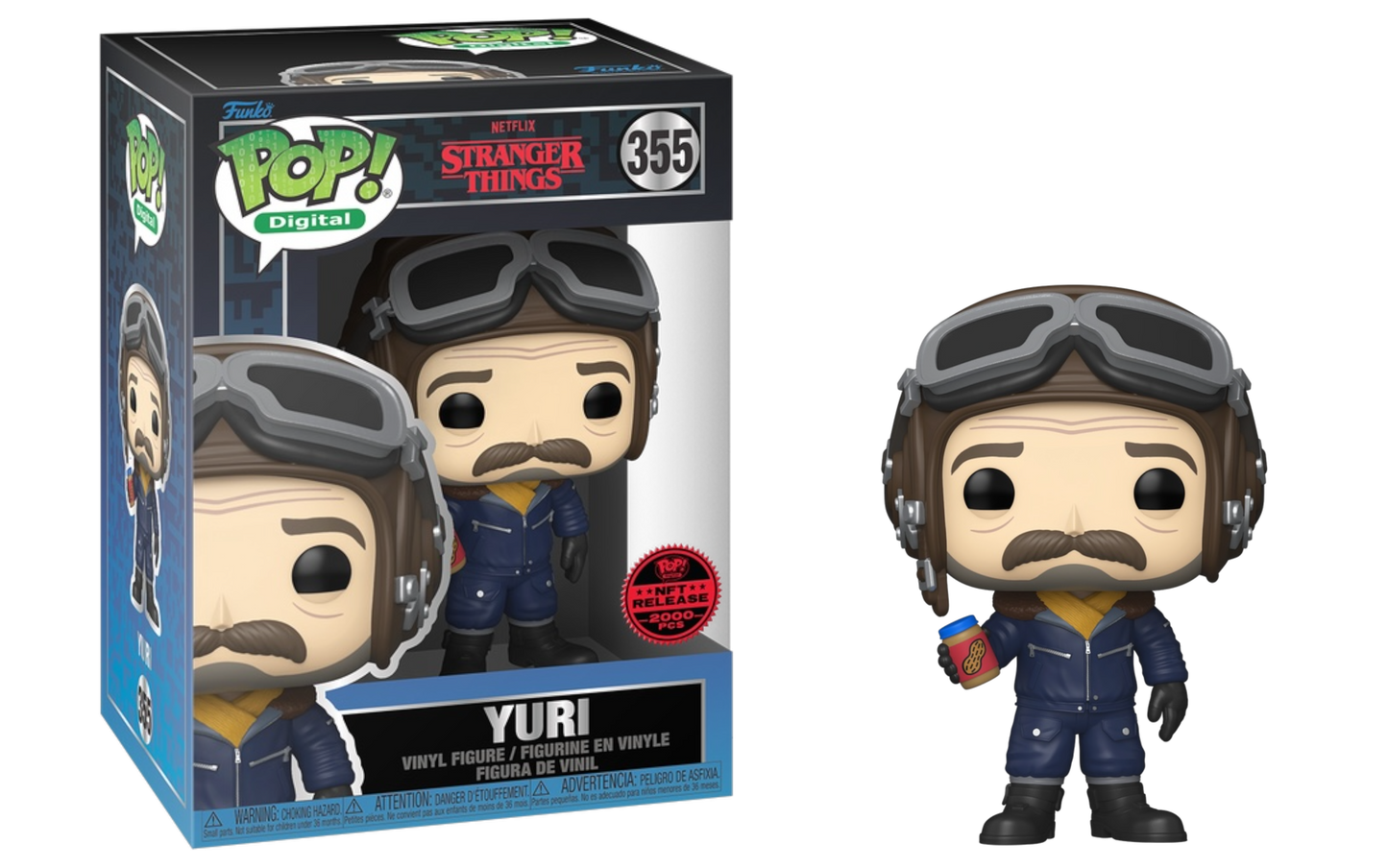 Yuri Stranger Things NFT LE 959