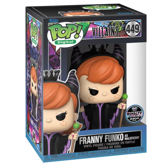Franny Funko as Maleficent NFT Royalty