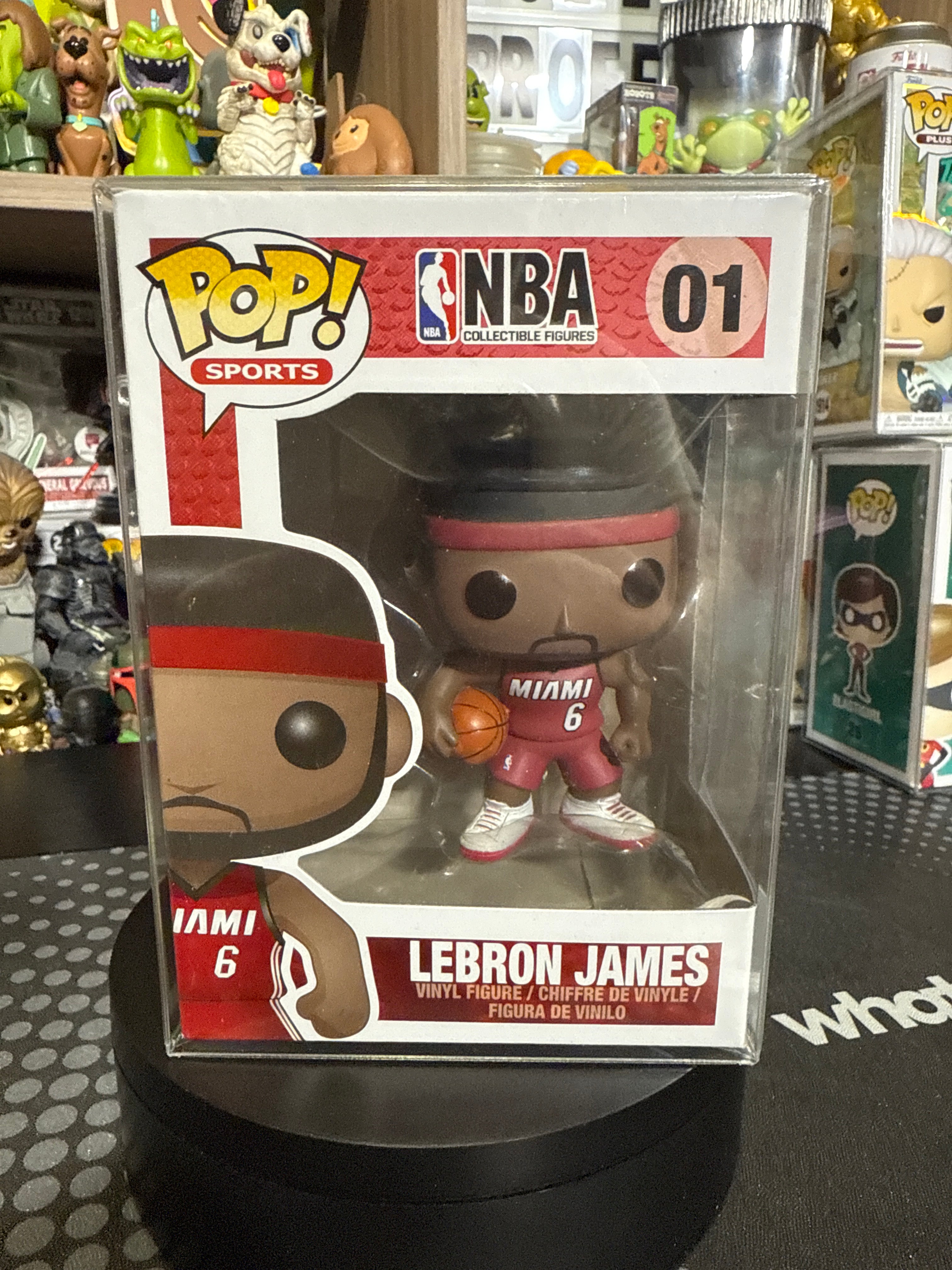 lebron james funko pop miami heat