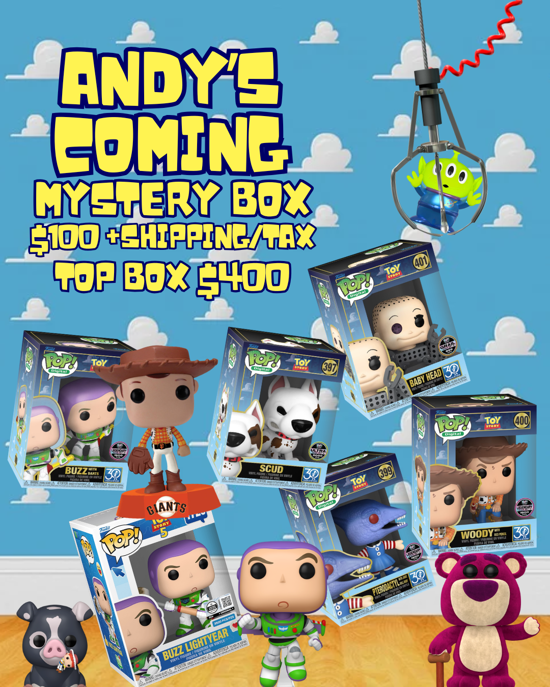 Andy's Coming Mystery Box