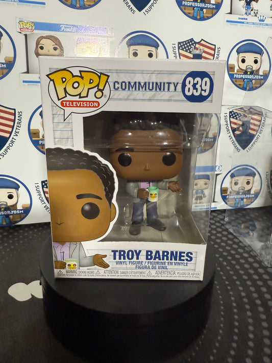 Troy Barnes #839 Community Funko Pop