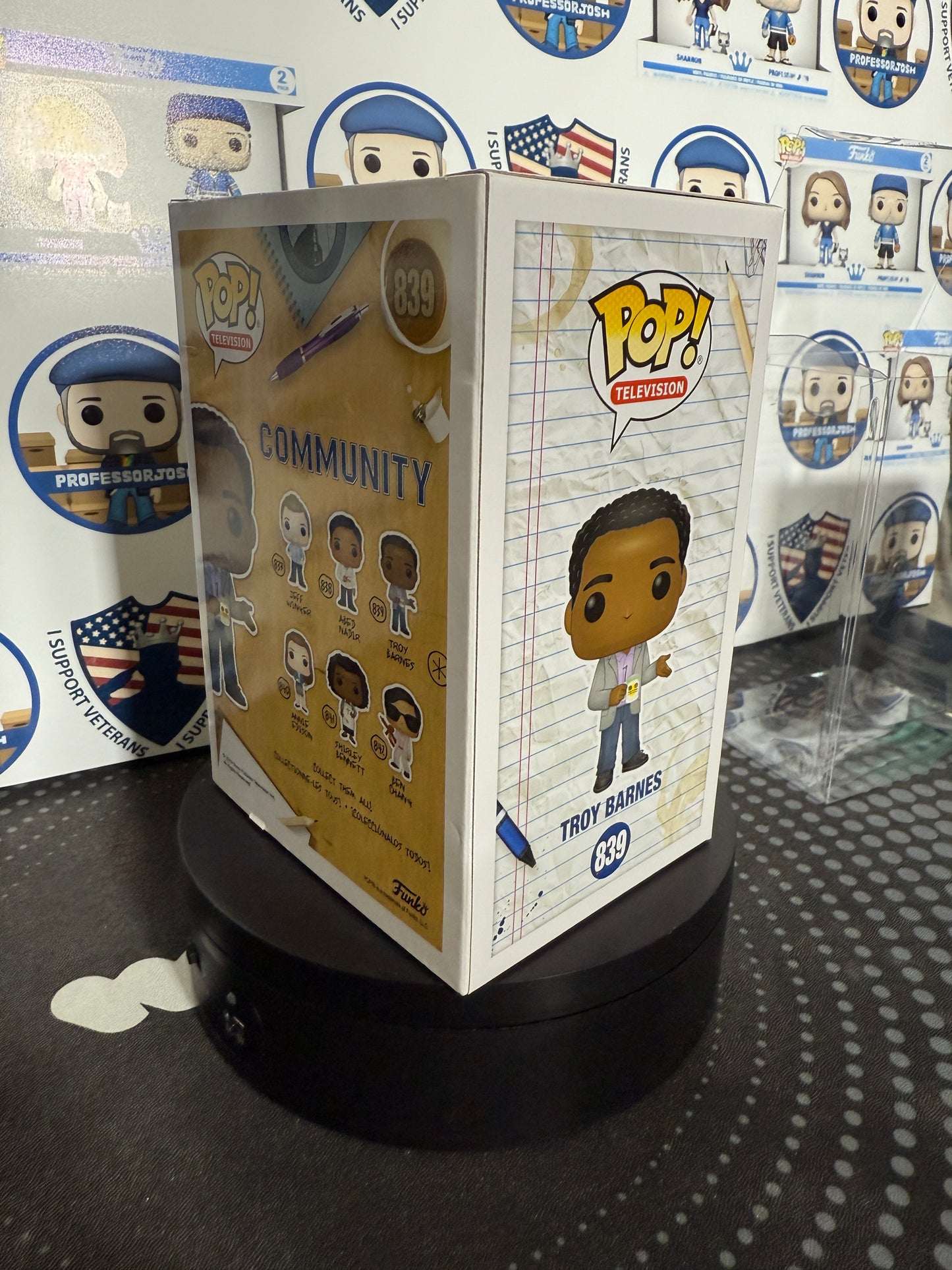 Troy Barnes #839 Community Funko Pop
