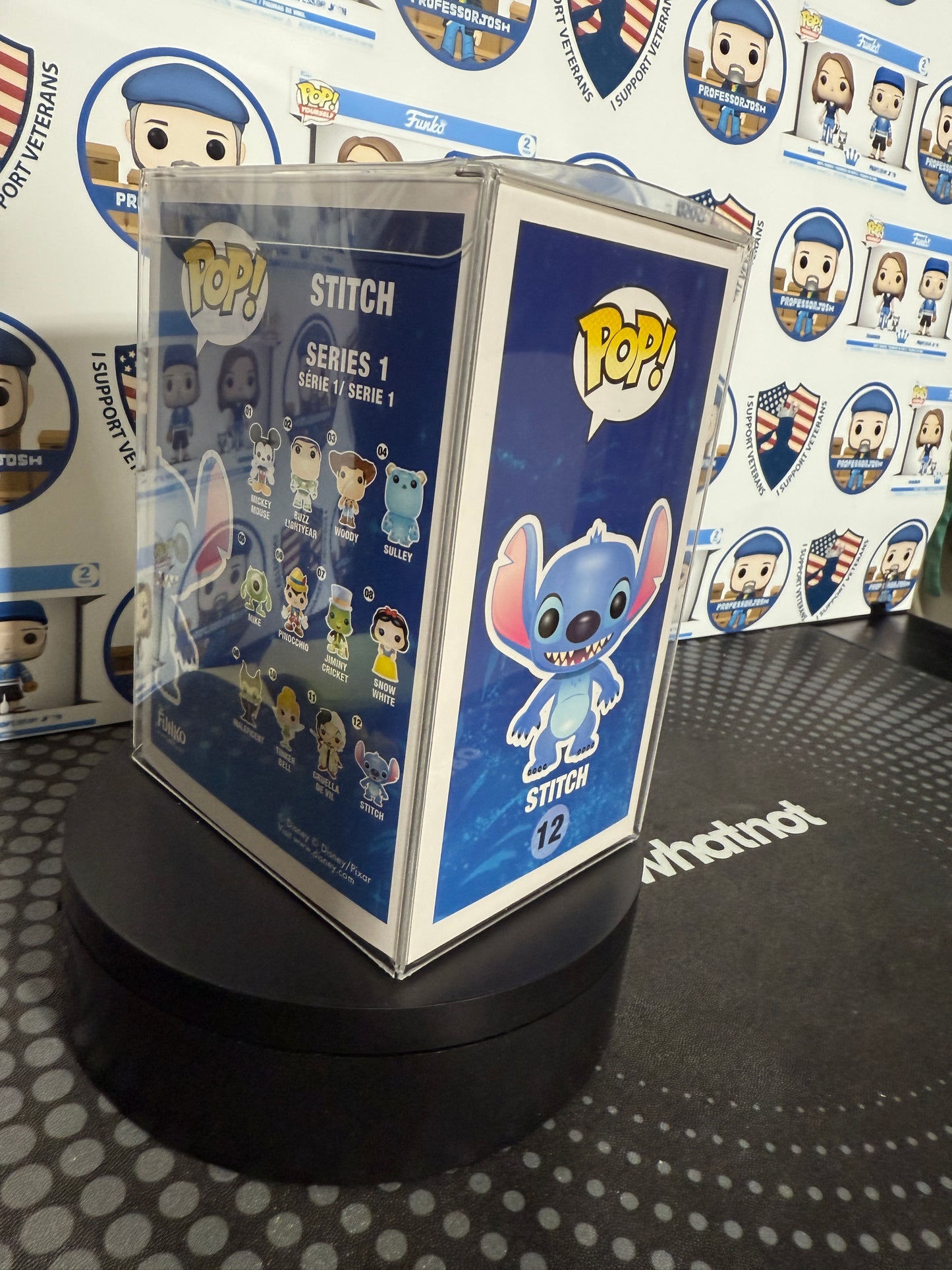 Stitch (Flocked) #12 Funko Pop Fugitive Toys