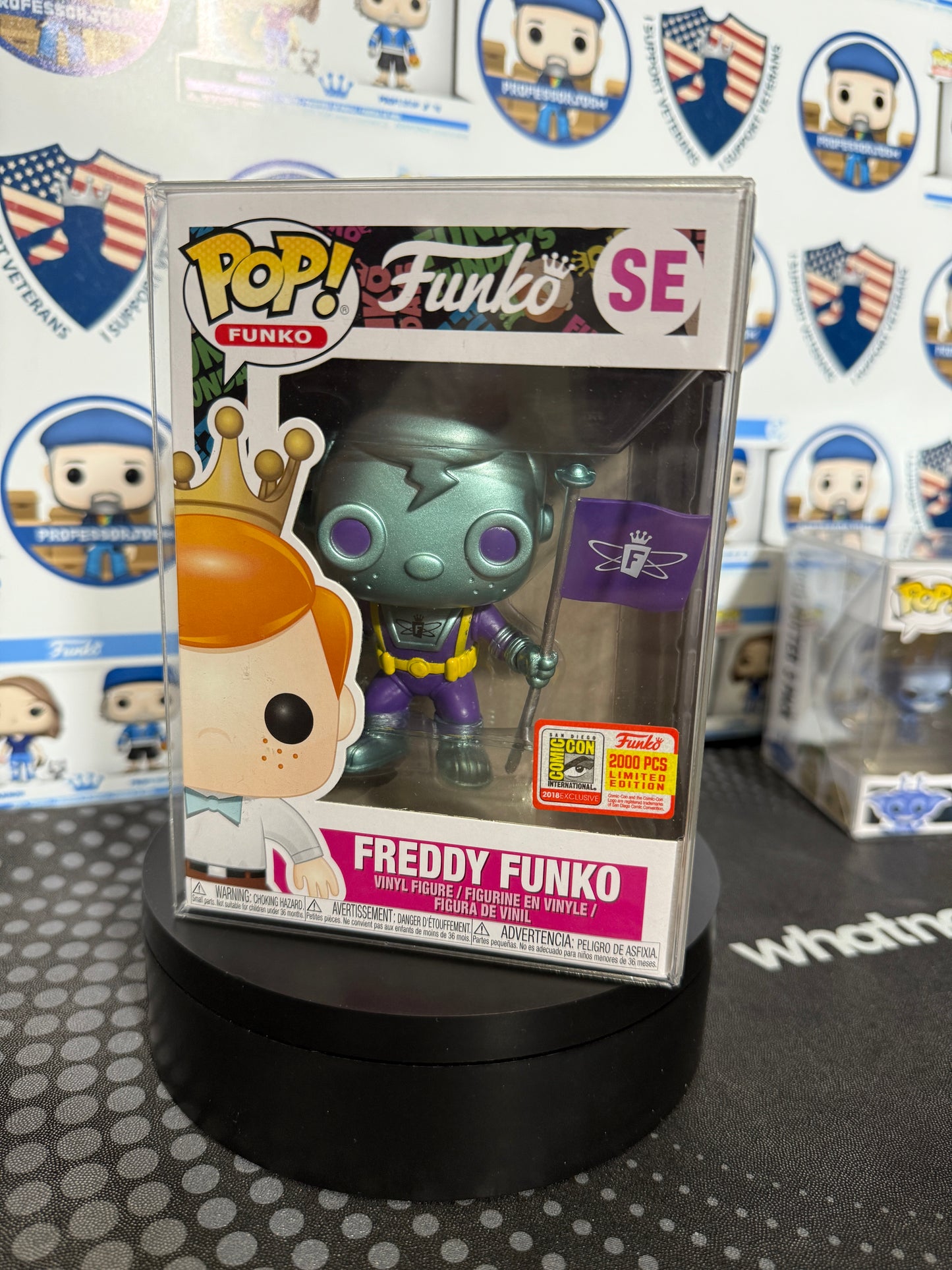 Freddy Funko Space Robot (Teal) Purple