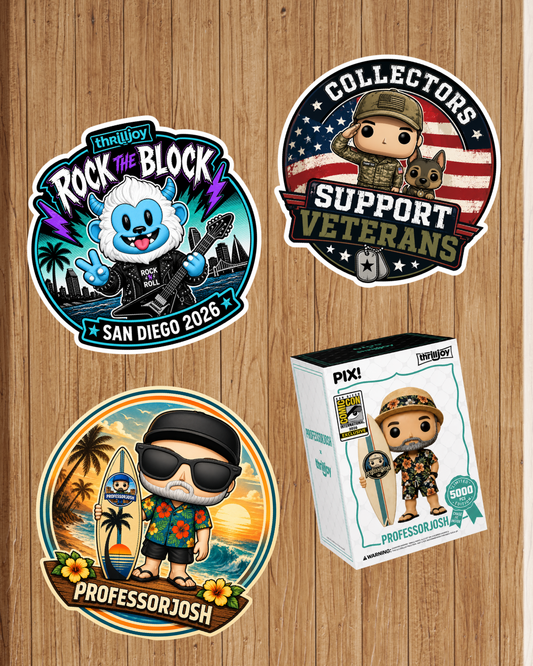 ProfessorJosh Charity Sticker Pack