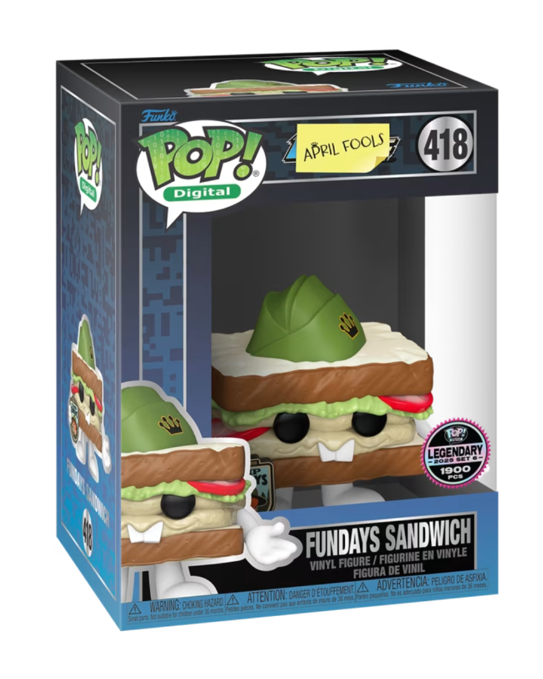 Fundays Sandwich (Legendary) April Fool's Funko Pop LE 1776