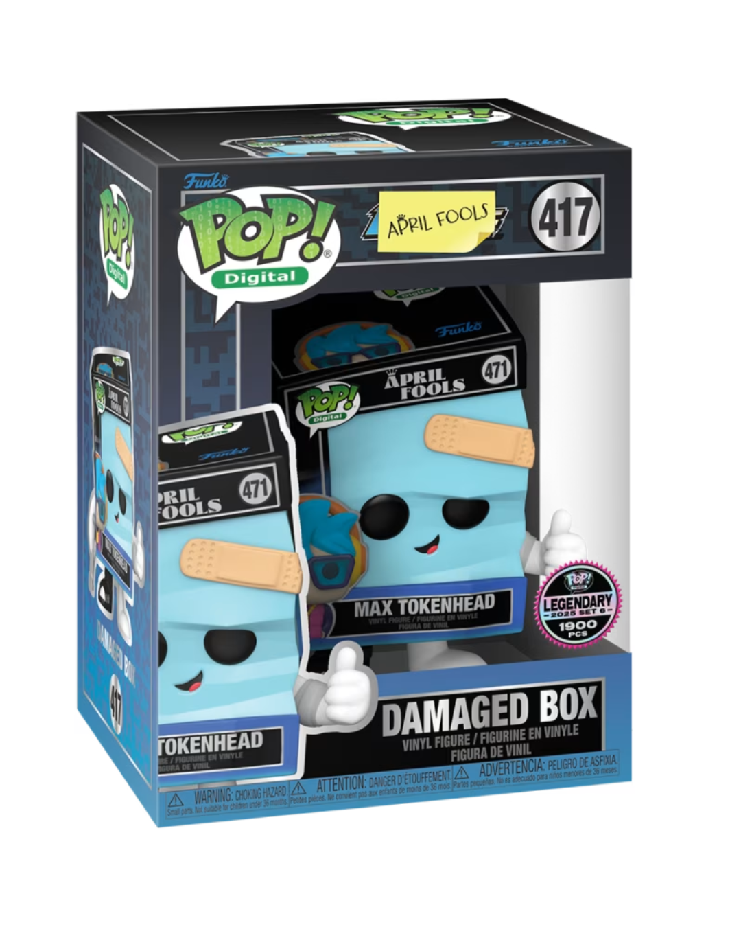 Damaged Box (Legendary) NFT Funko Pop LE 1770